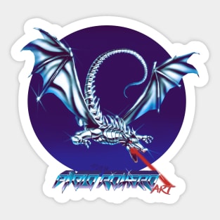 Laser Dragon Sticker